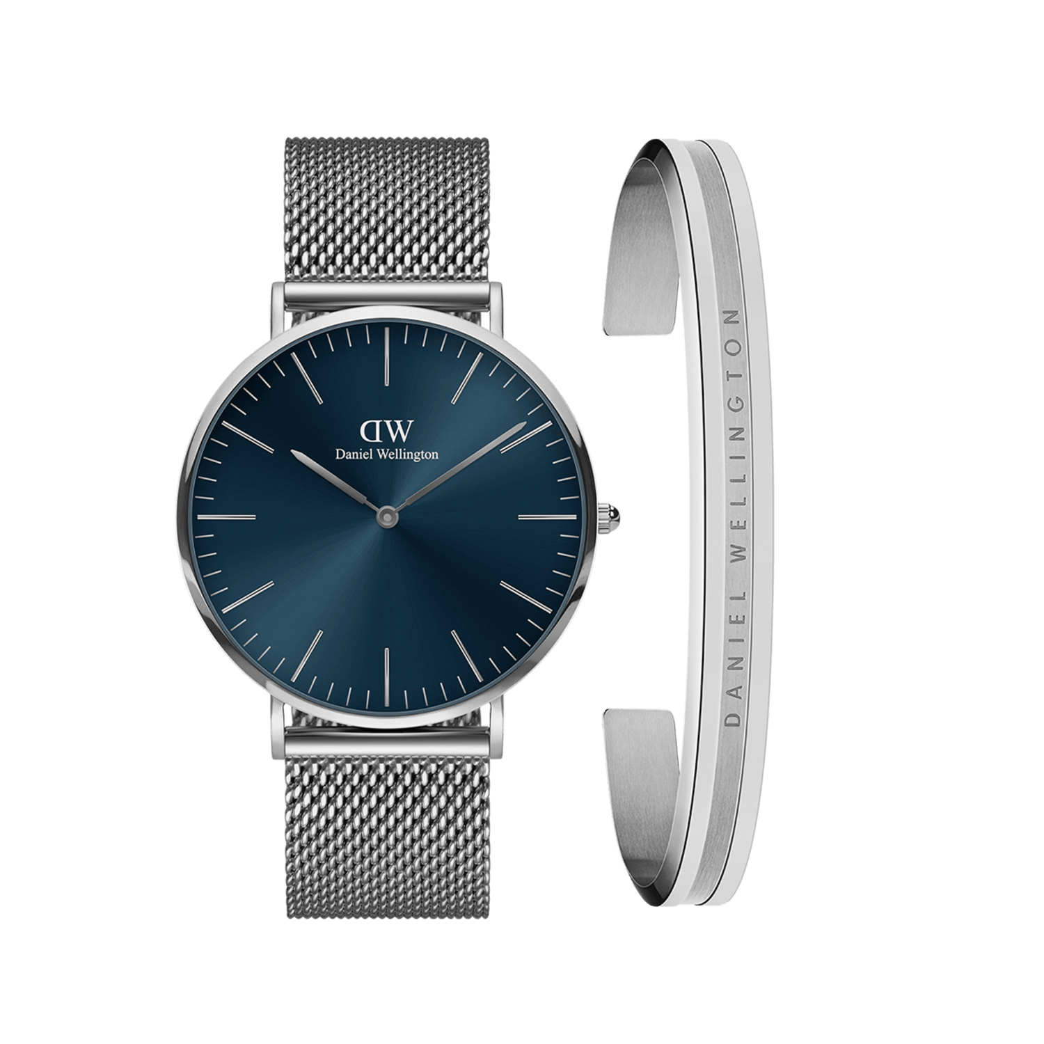 Classic Mesh Arctic + Elan Bracelet