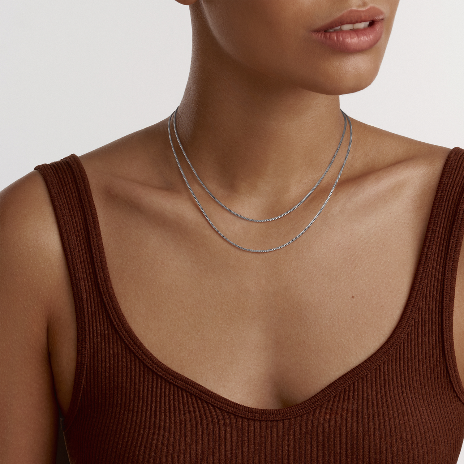 Box Chain Necklace S