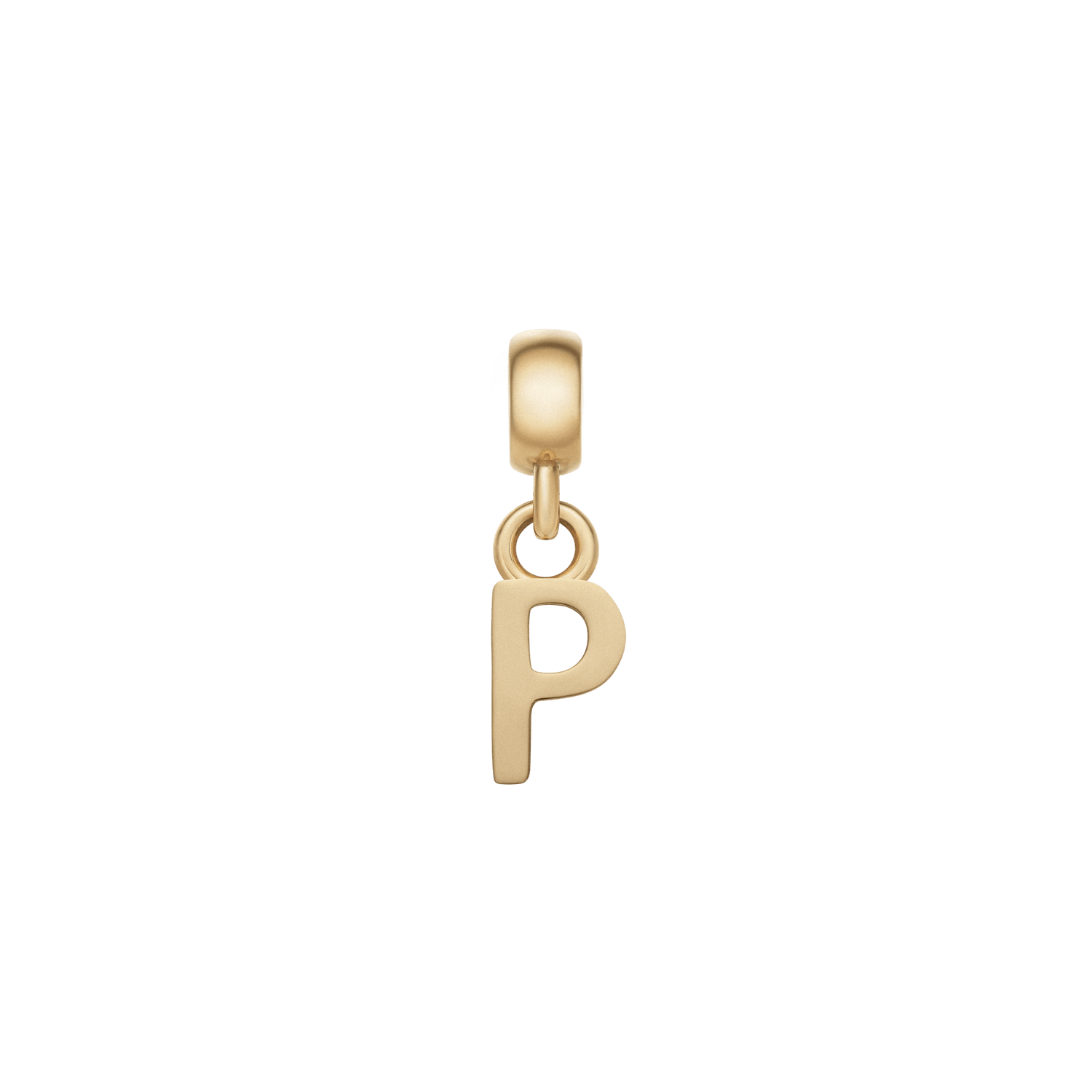 Letter Charm Gold