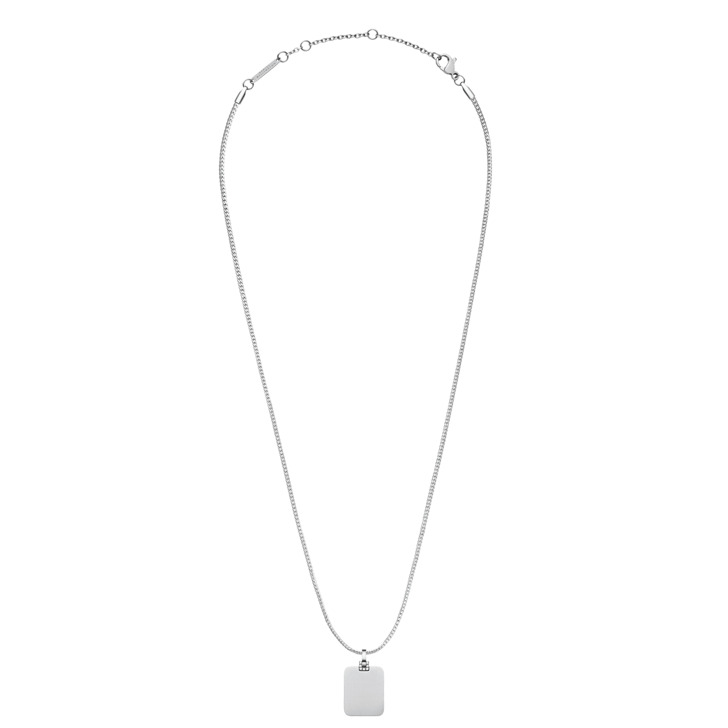 Rectangular Detail Crystal Pendant S