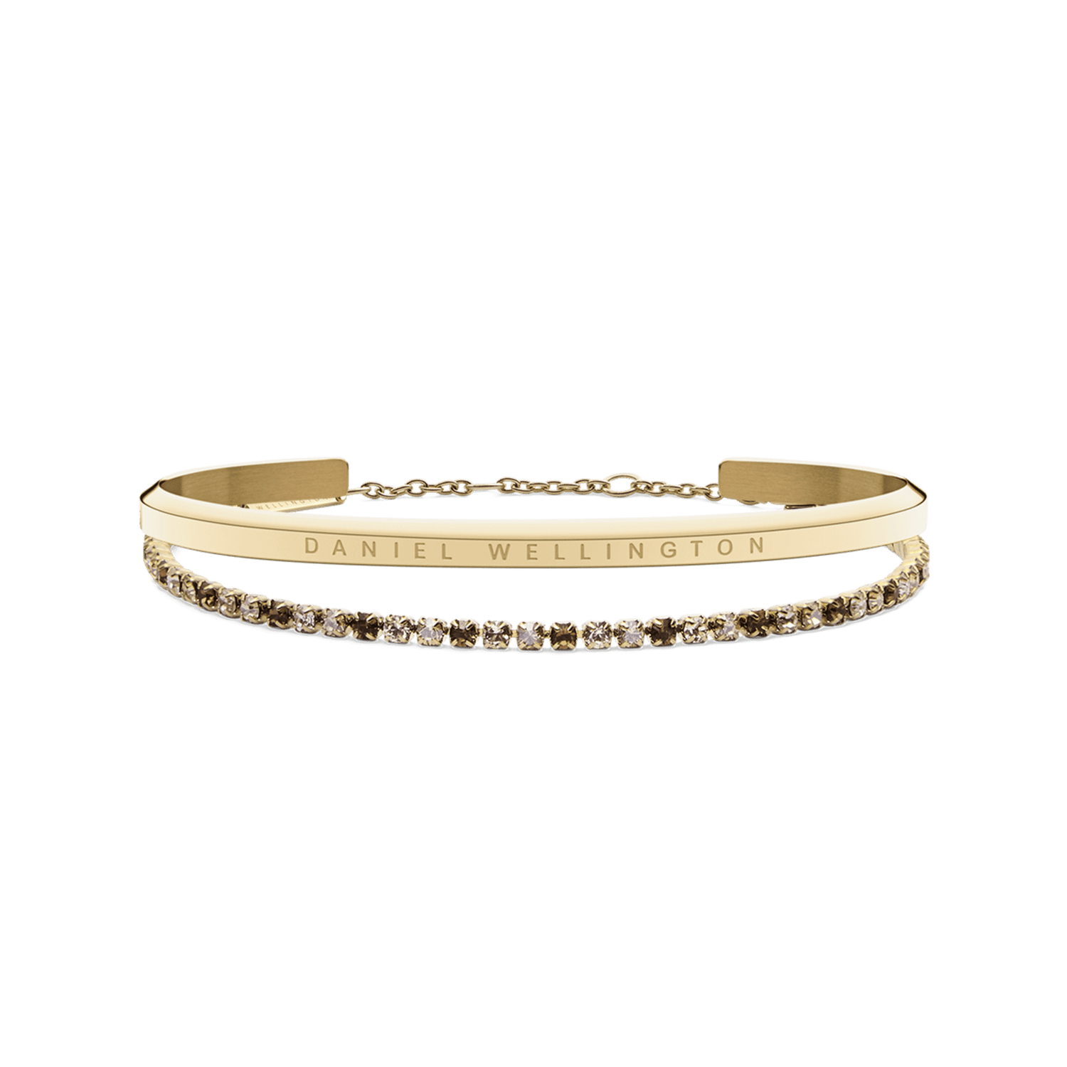 Classic & Tennis Bracelet Honey Combo Gold