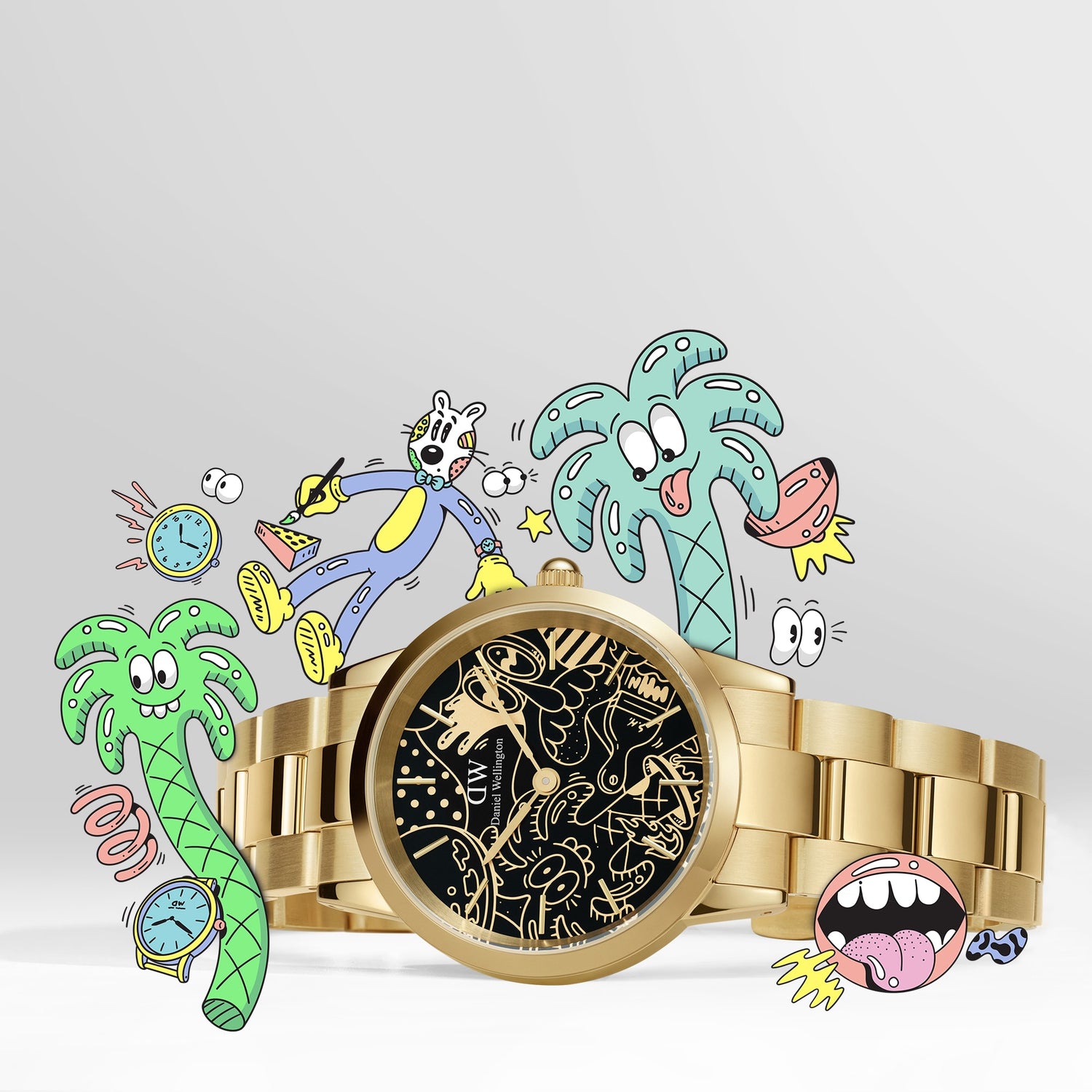 Steven Harrington x DW SET: Iconic Link Dual Tone & Shout Charm