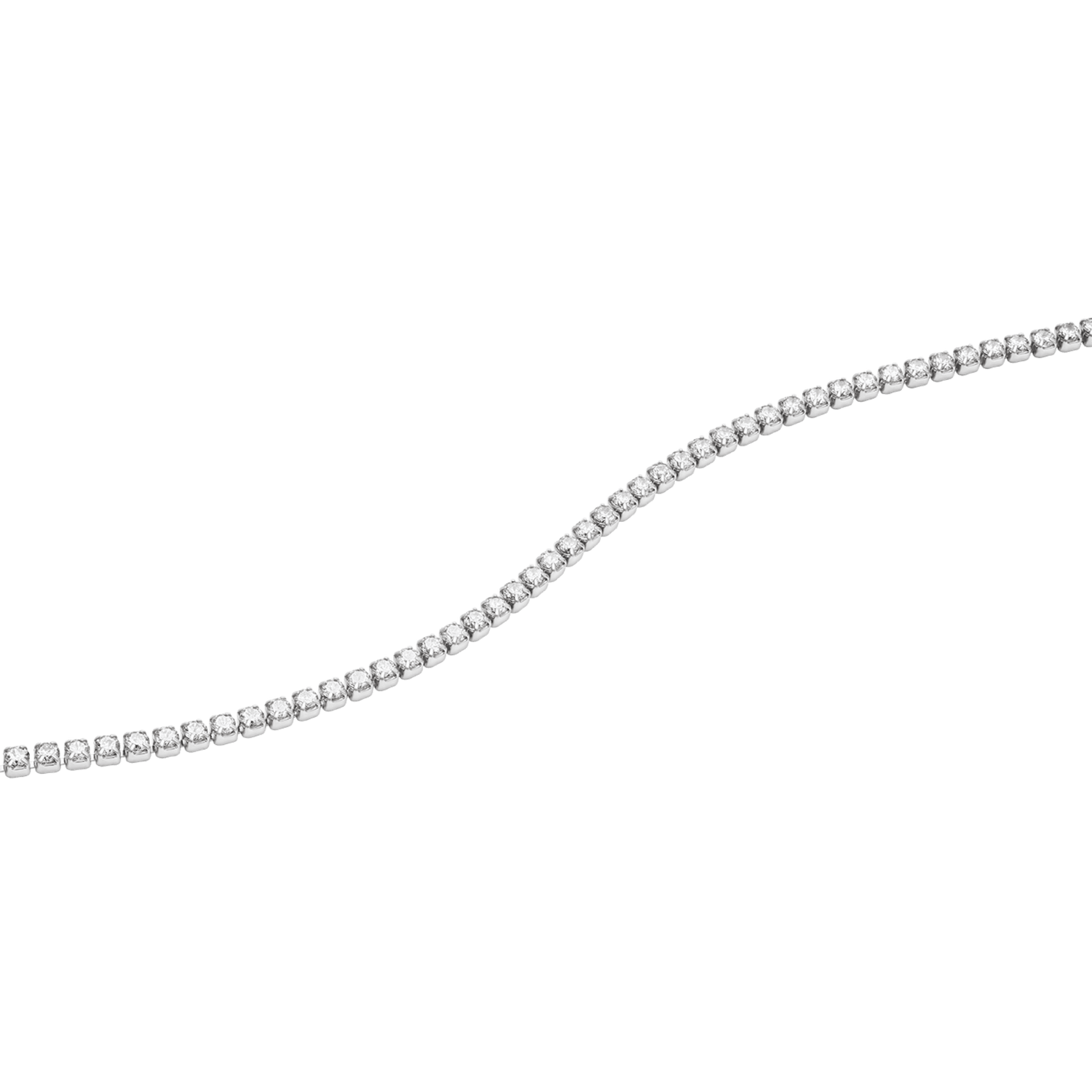 Classic Tennis Bracelet Silver