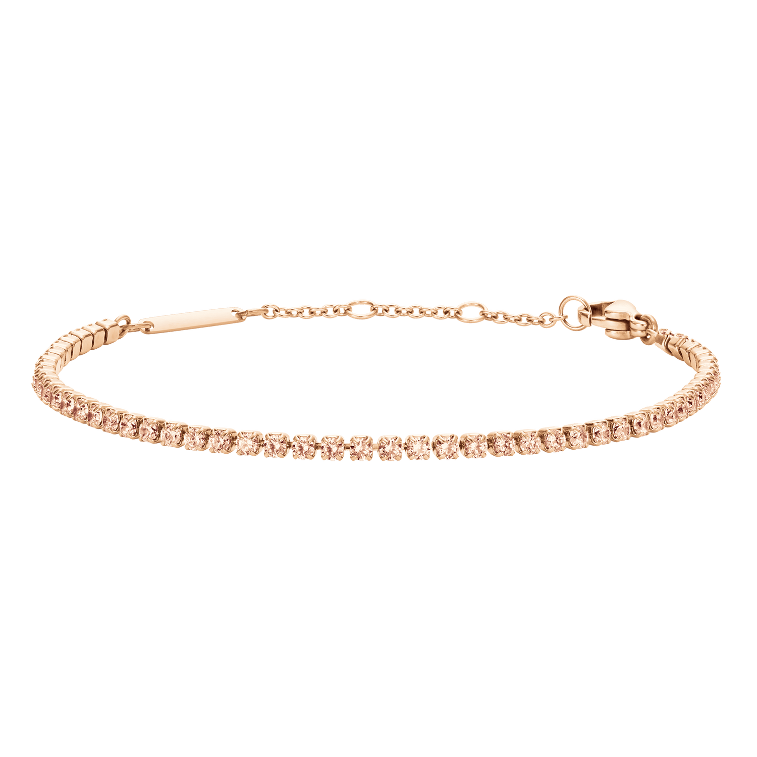 Federica Scagnetti x DW Peach Tennis Bracelet