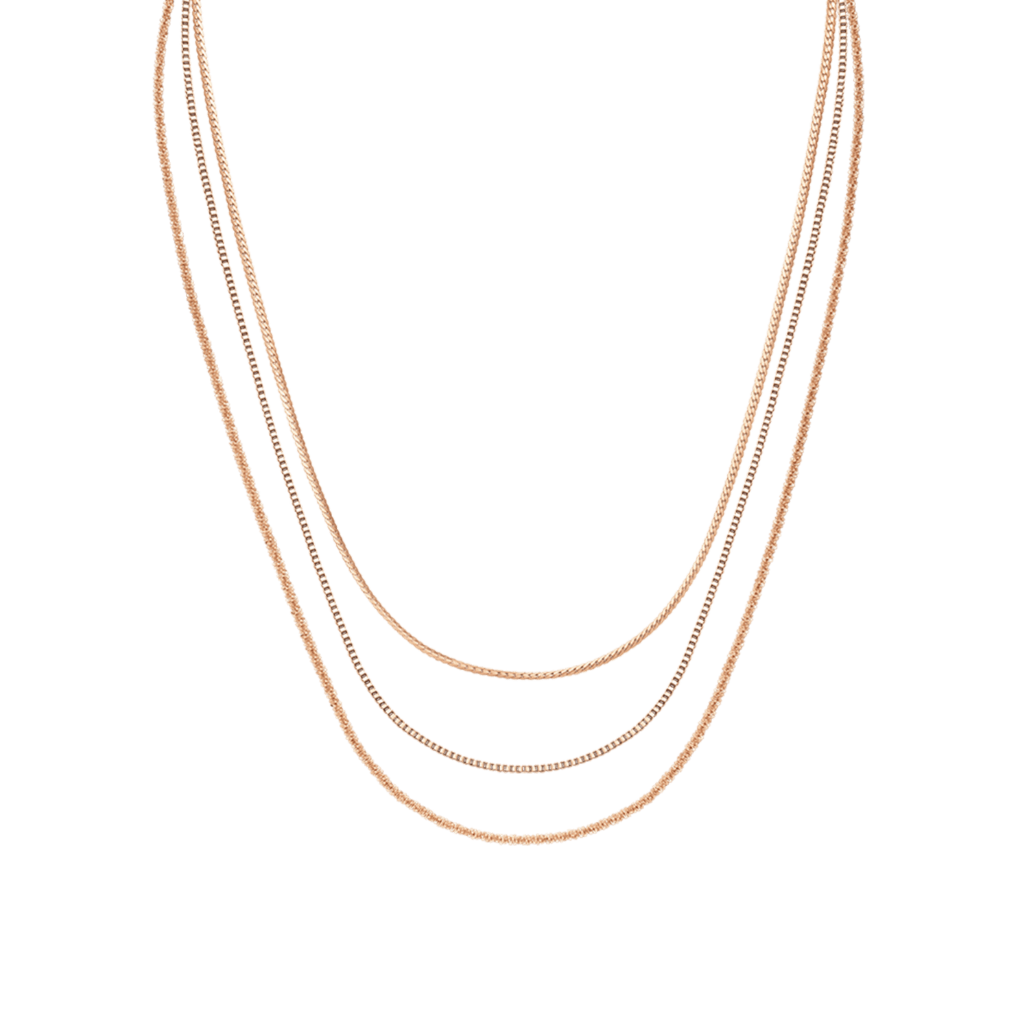 Staple Necklace Set RG