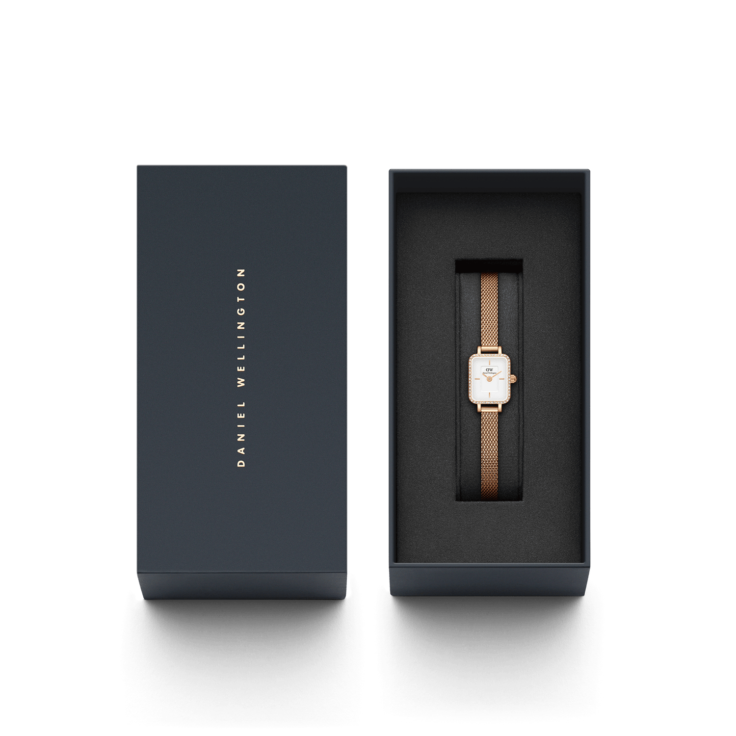 Quadro Mini Lumine Bezel Rose Gold