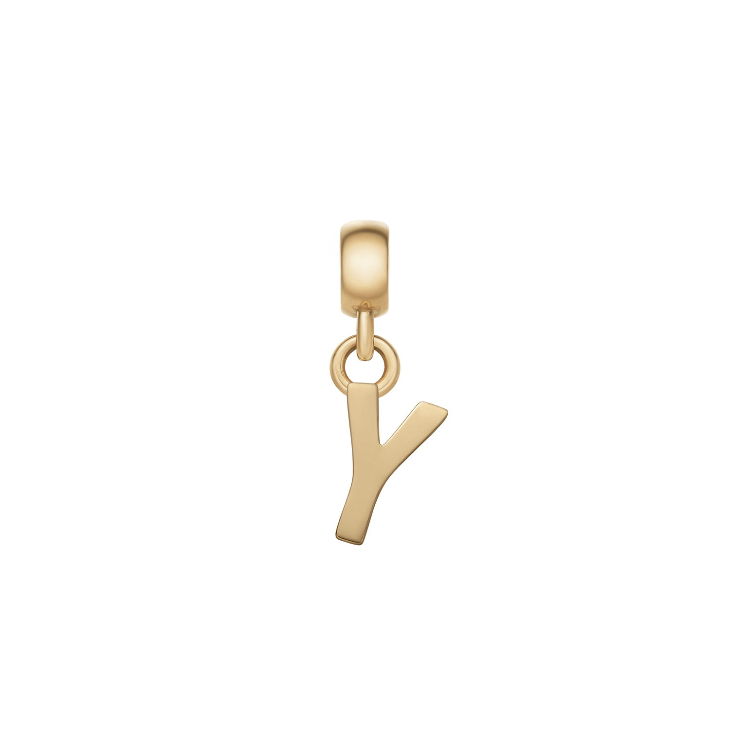 Letter Charm Gold