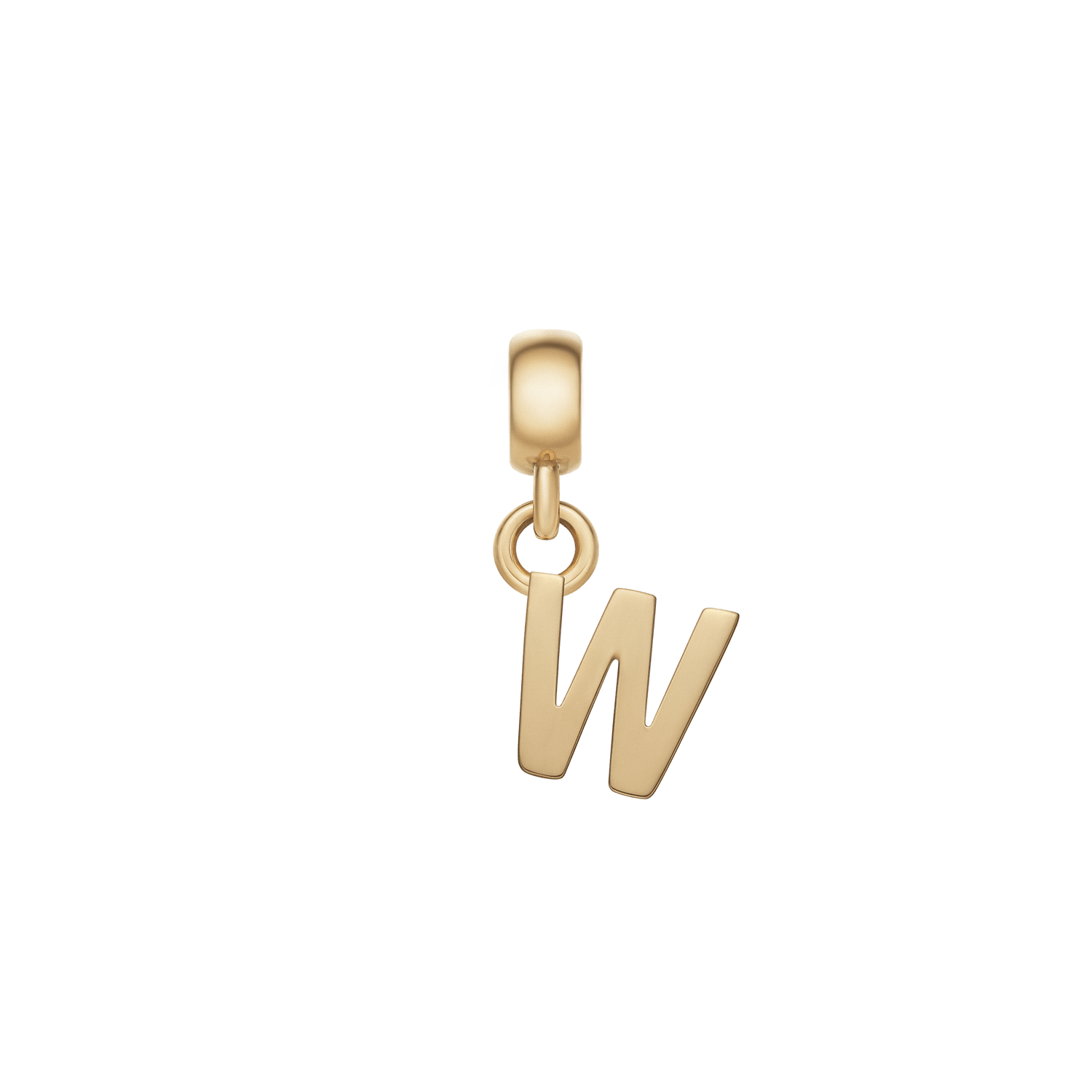 Letter Charm Gold