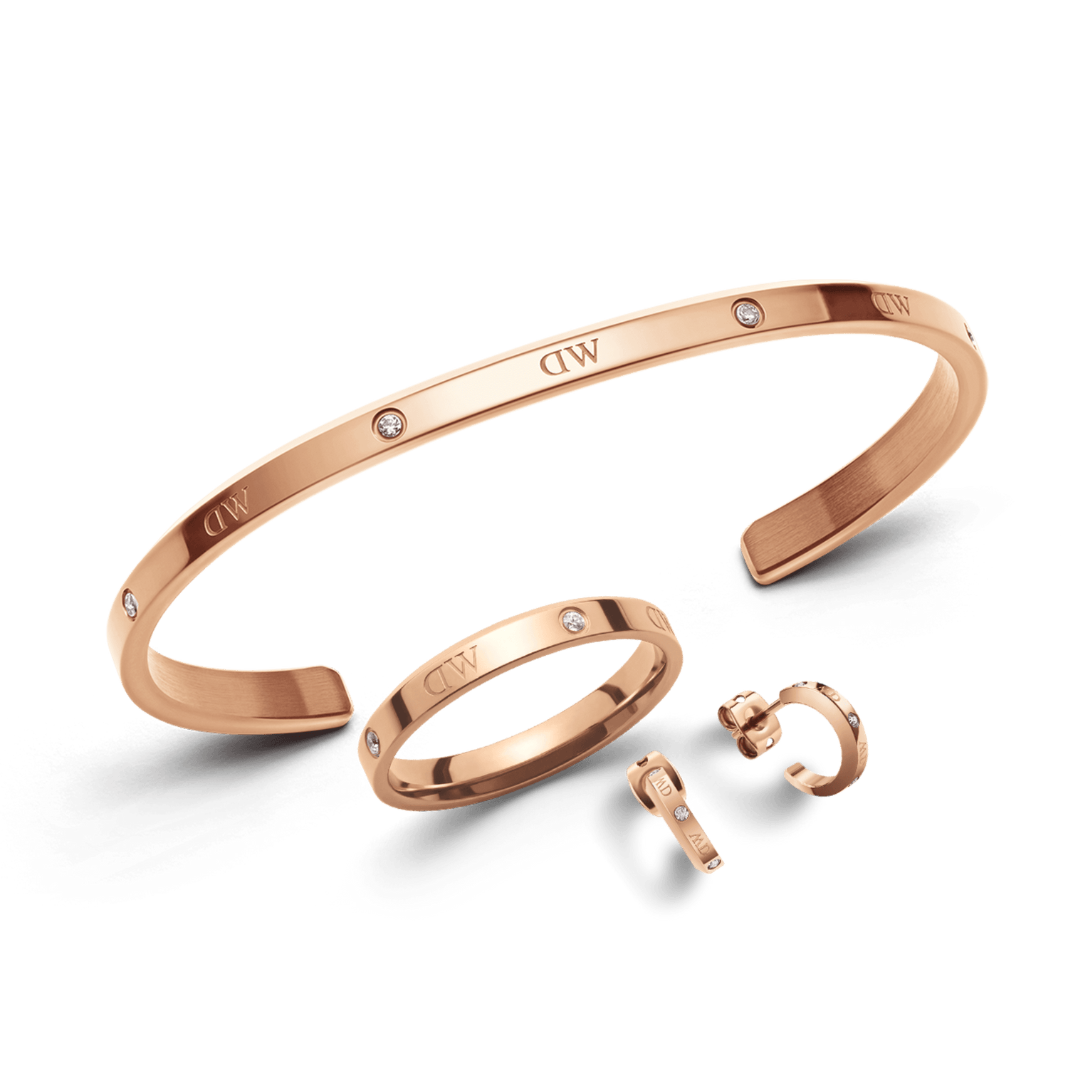 Lumine Jewelry Set Rose Gold