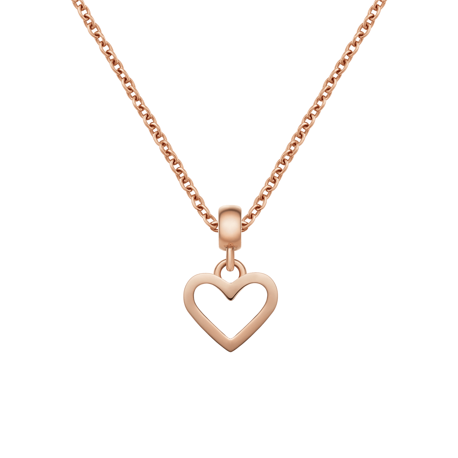 Heart Contour Charm RG