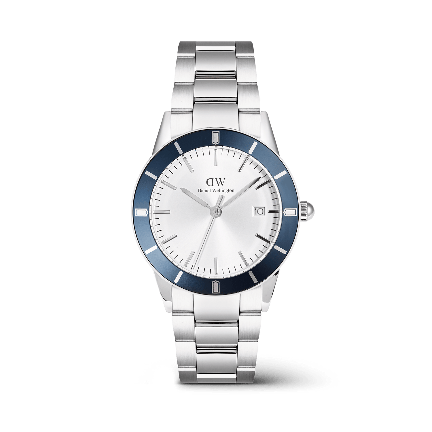 Iconic Paradigma Link Blue Bezel Silver