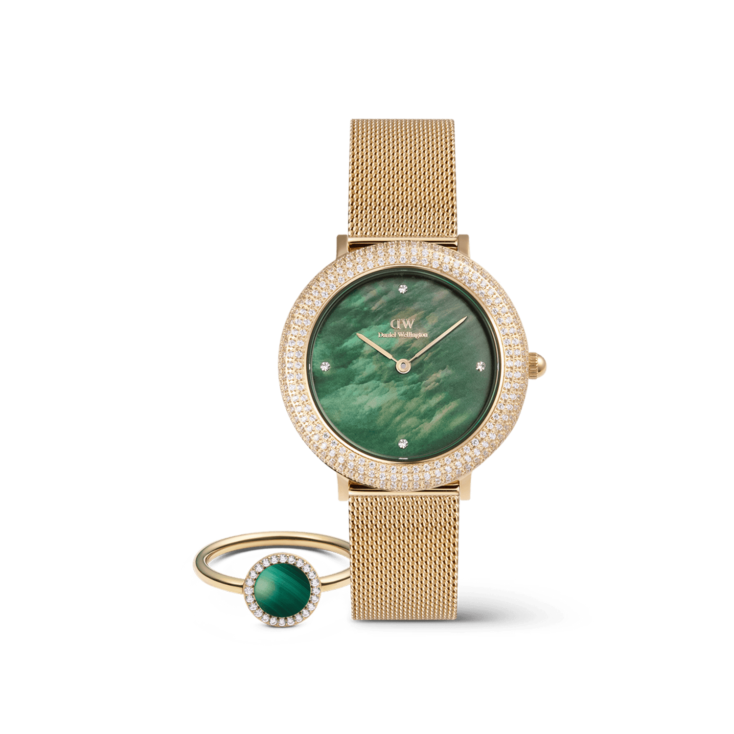 Crystalline Bezel & Audrey Green Set