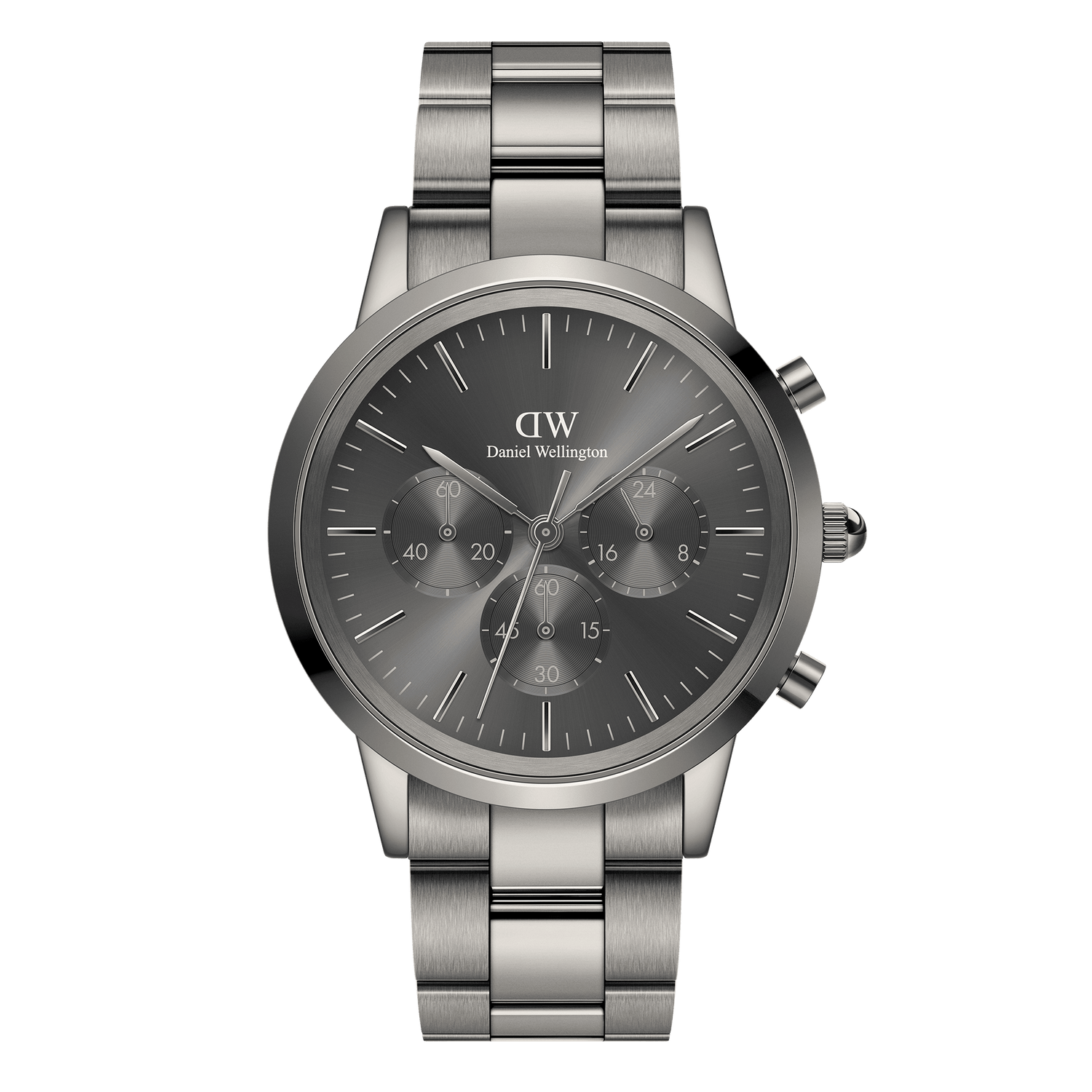 Iconic Chronograph Link Graphite GM