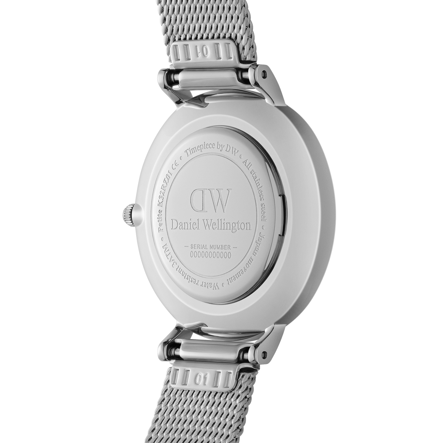 Petite Roman Numerals Sterling