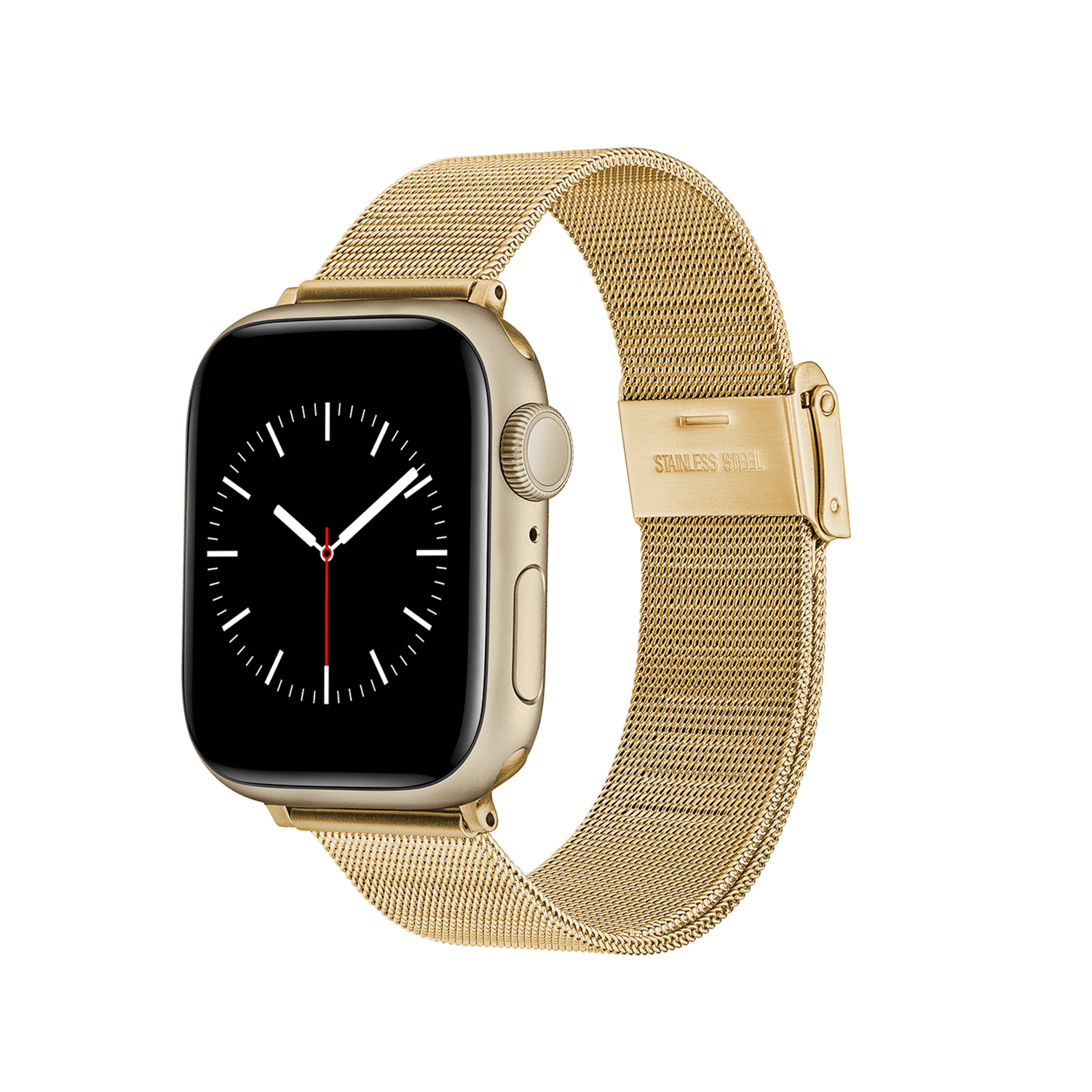 Smartwatch Mesh Strap Gold