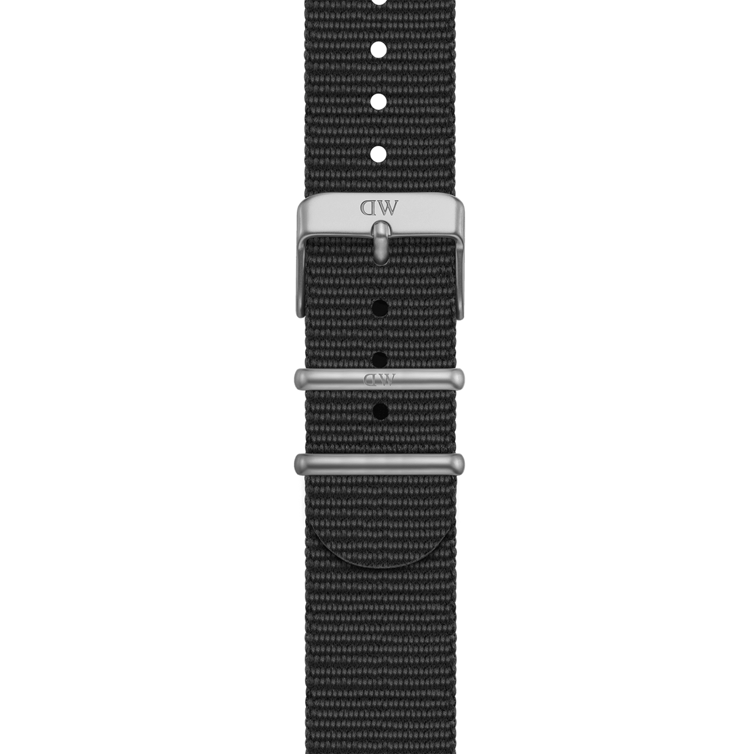 Smartwatch Nato Strap Silver