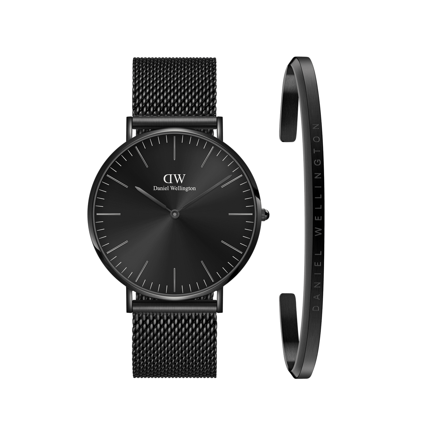 Classic Mesh Onyx + Classic Bracelet Black