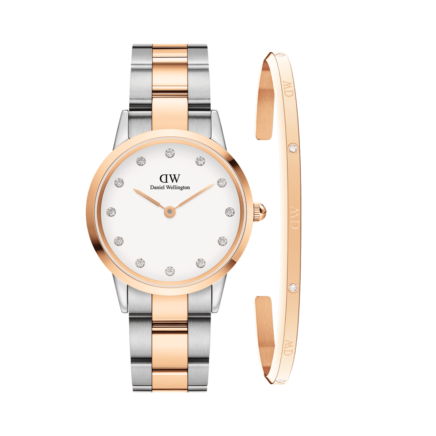 Iconic Link Lumine + Lumine Bracelet Rose Gold