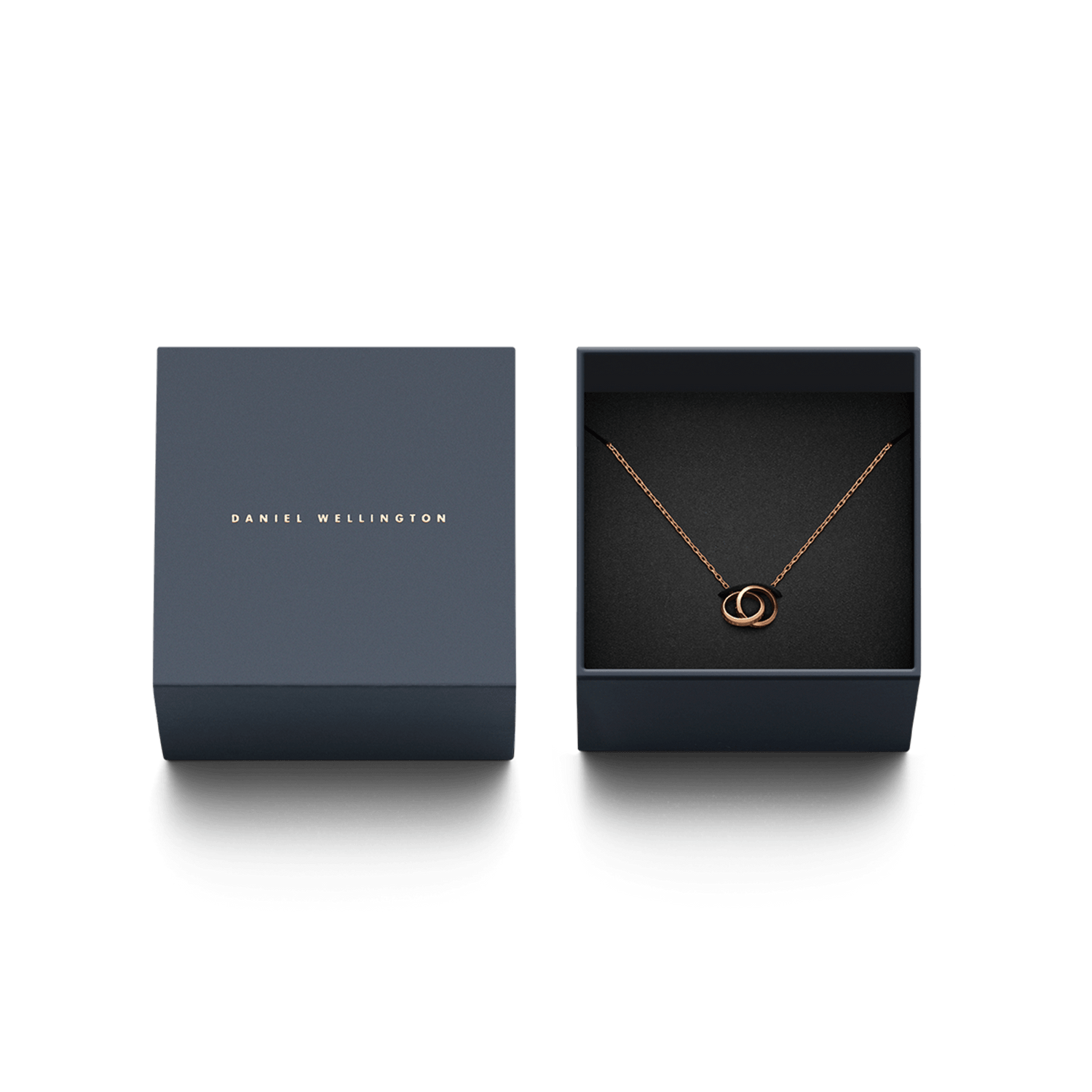 Elan Unity Necklace Rose Gold