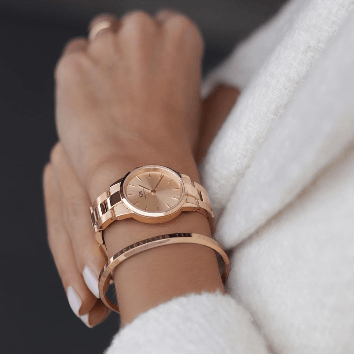 Iconic Link Unitone Rose Gold