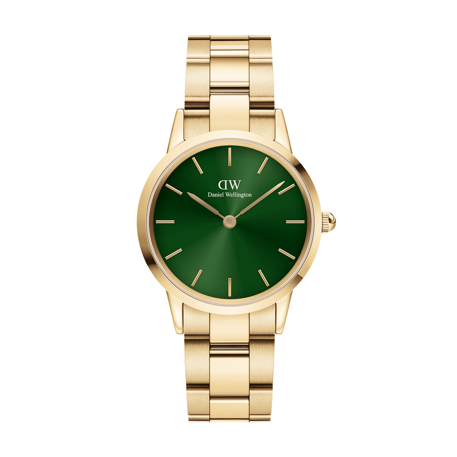 Iconic Link Emerald Gold