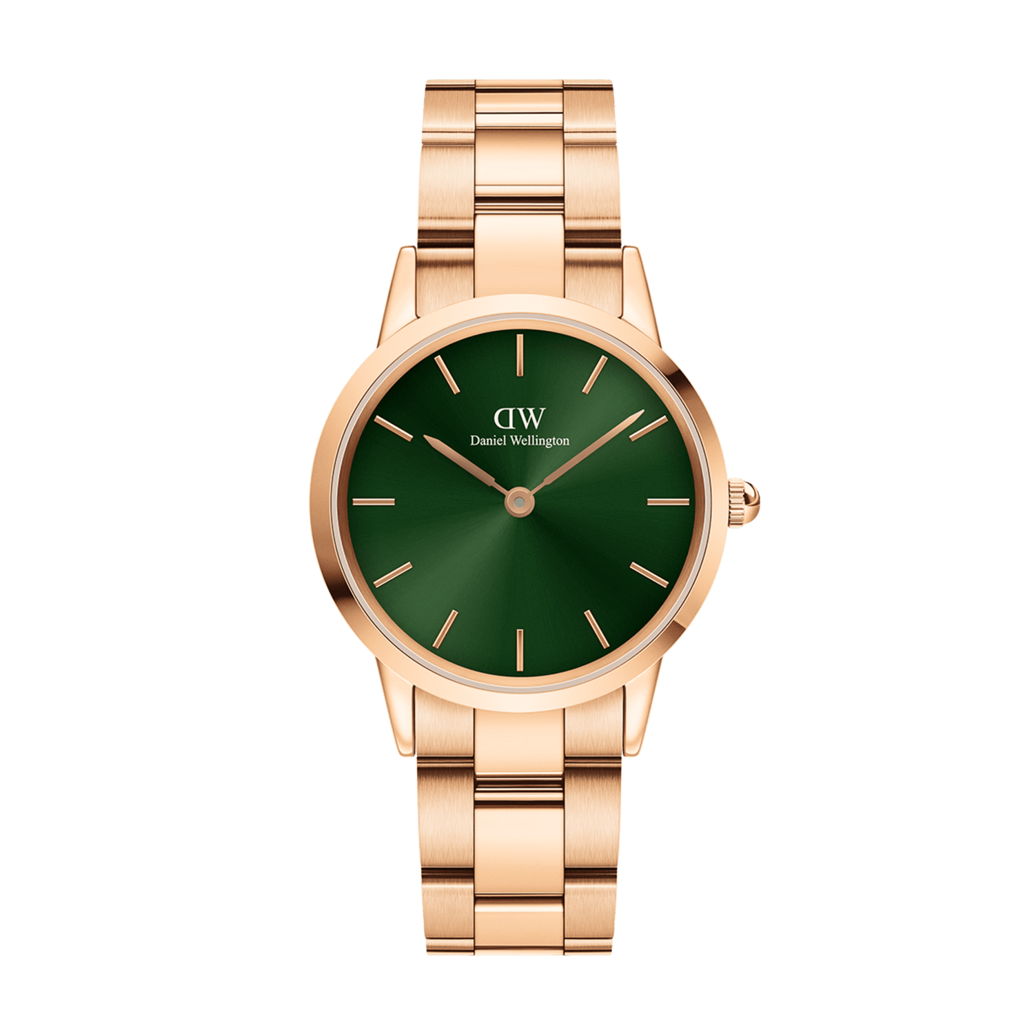 Iconic Link Emerald Rose Gold