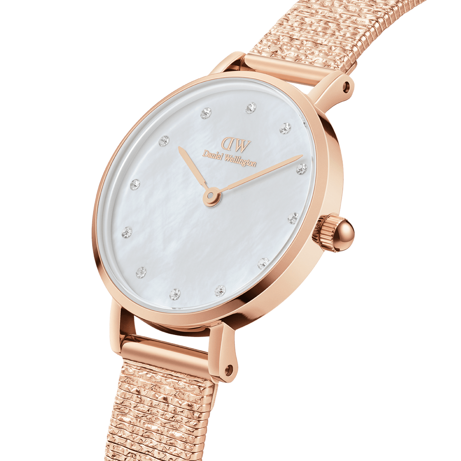 Petite Lumine Pressed Piano Rose Gold