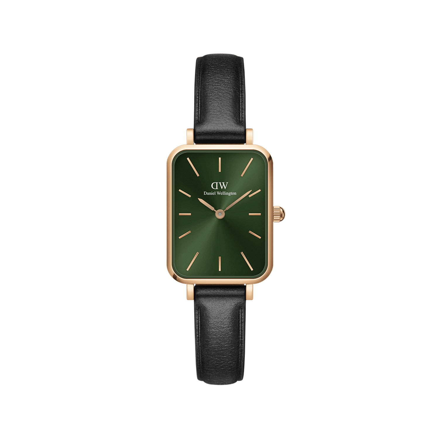 Quadro Pressed Sheffield Emerald Rose Gold