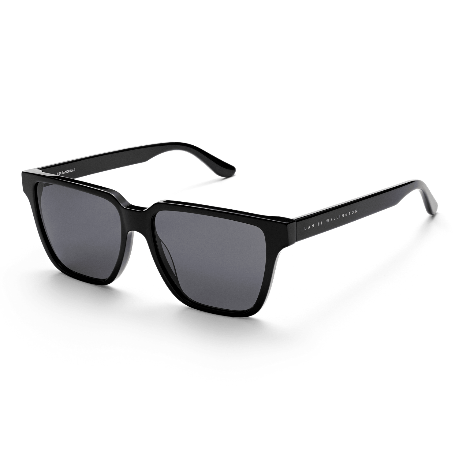 Rectangular Bio-Acetate Black